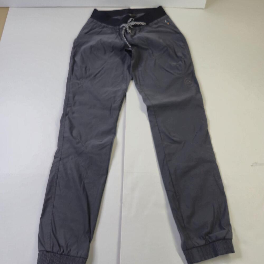 La Sportiva Mantra Pants Womens Medium Gray Climbing Jogger Stretch Outdoor